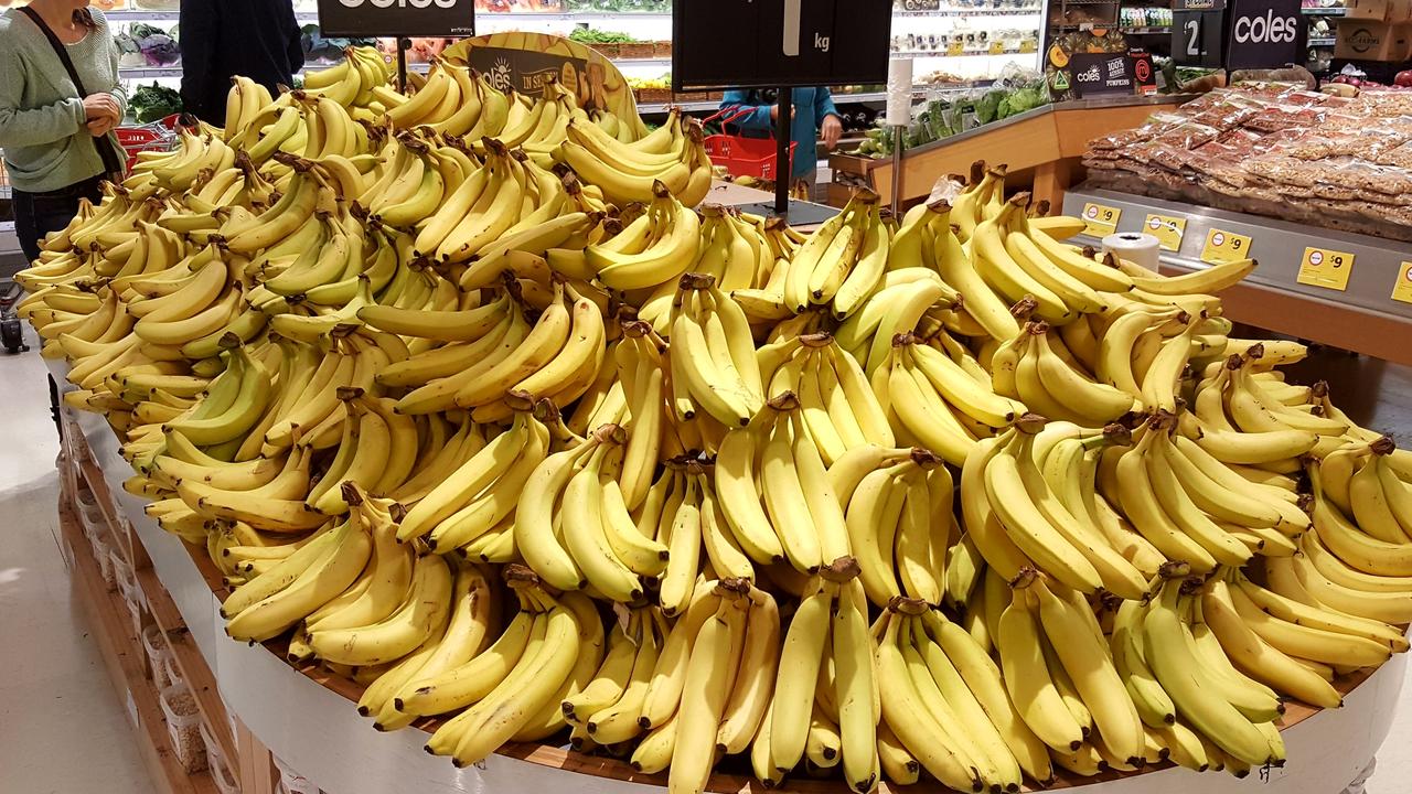 Bananas at a Supermarket